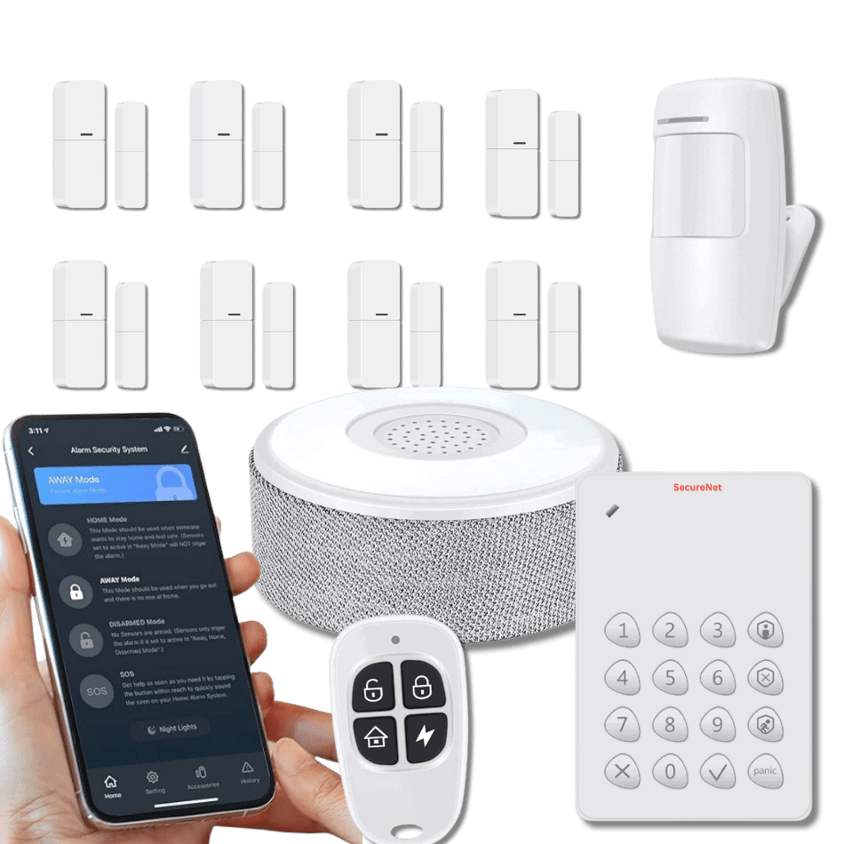 Securenet-diy-wireless-alarm-kit